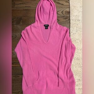 Cashmere V neck Hoodie